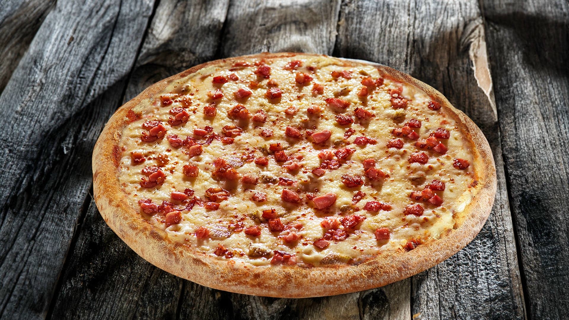 Pizza Carbonara mica 25cm image