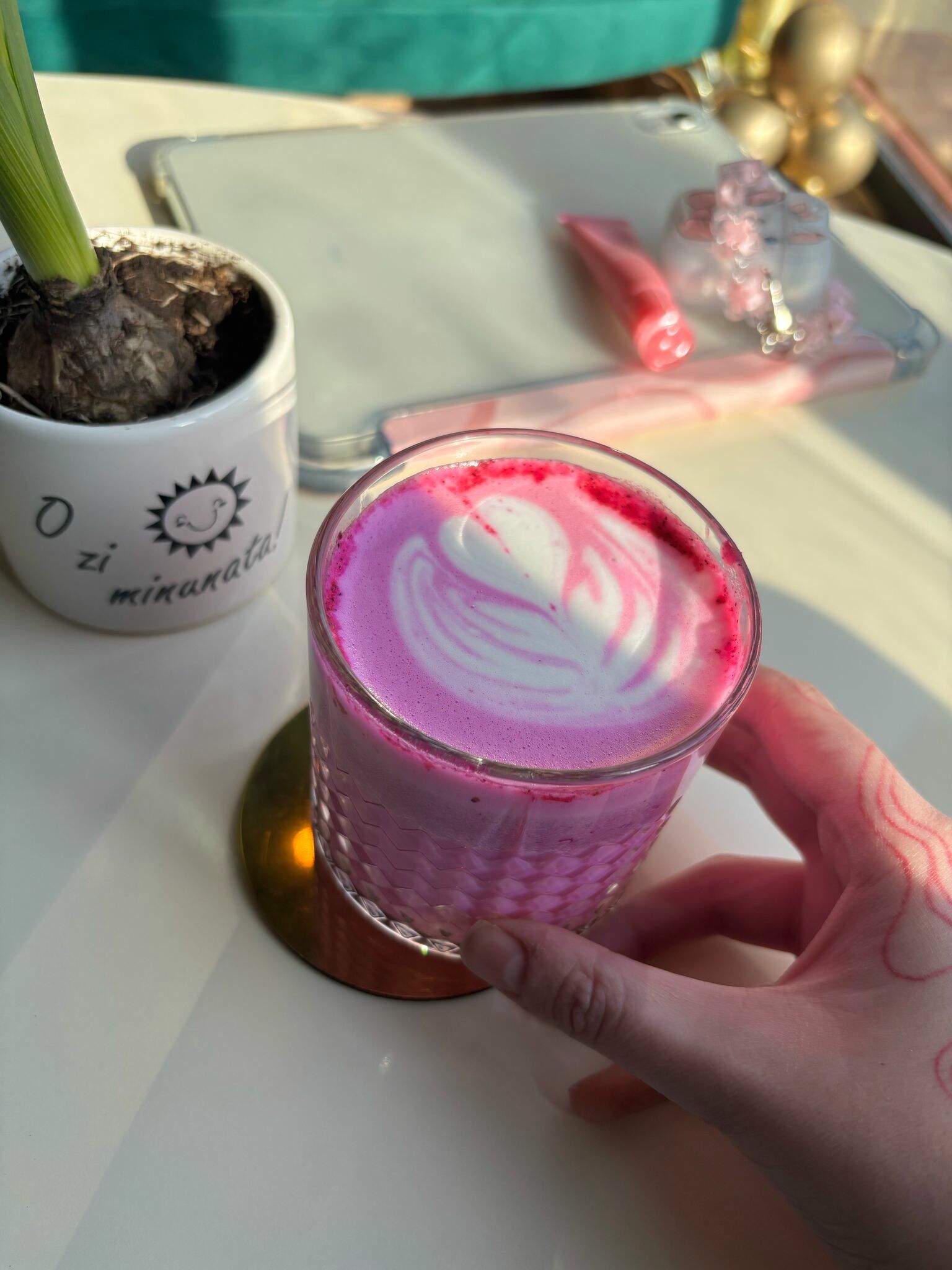 Pink Latte image